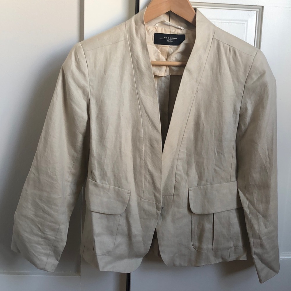 Max Mara Weekend Linen Blazer